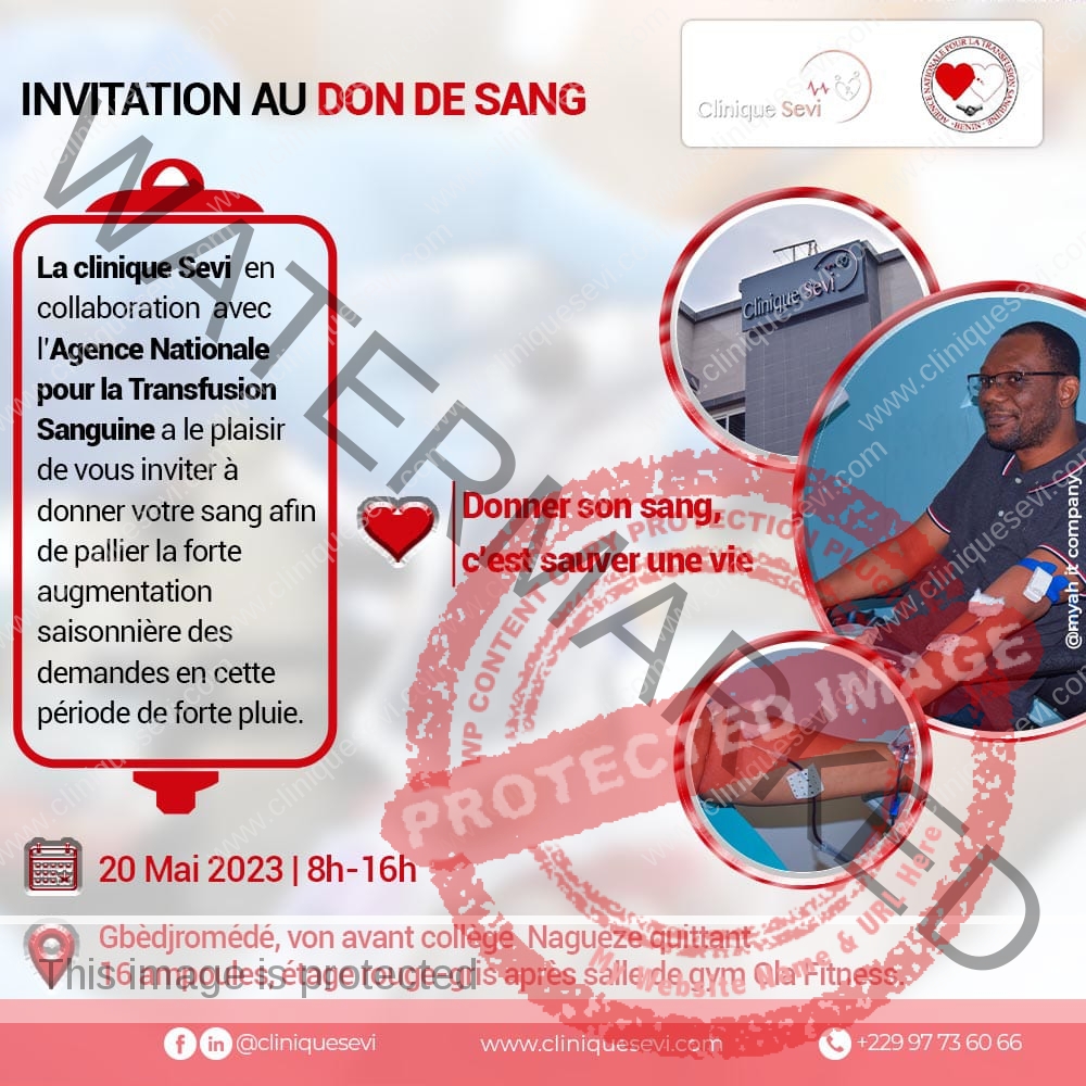 Campagne de don de sang mai 2023